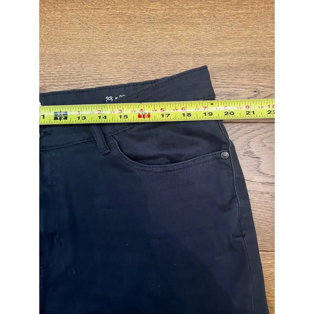 IZOD Men’s Canvas Pants Blue‎ Relaxed Fit Straight Leg Trousers 38x30 Casual